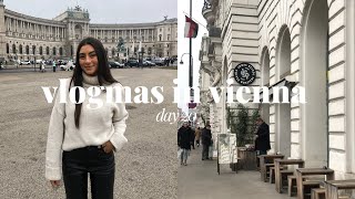 Vlogmas Day 20 in Vienna | magical christmas festivities, bread soup & our hotel robot
