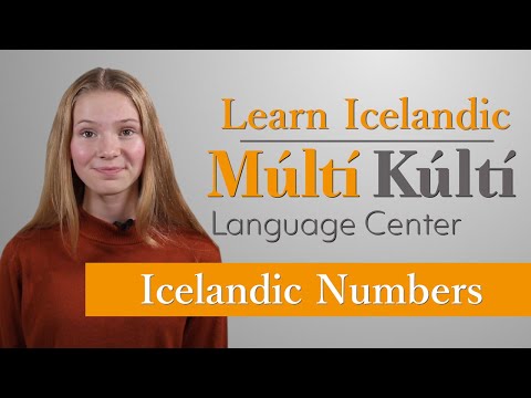 Icelandic Numbers