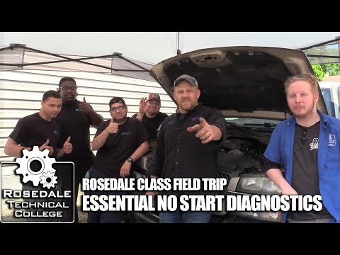 No Start No Crank Diagnostics - Field Trip With My Students @RosedaleTech