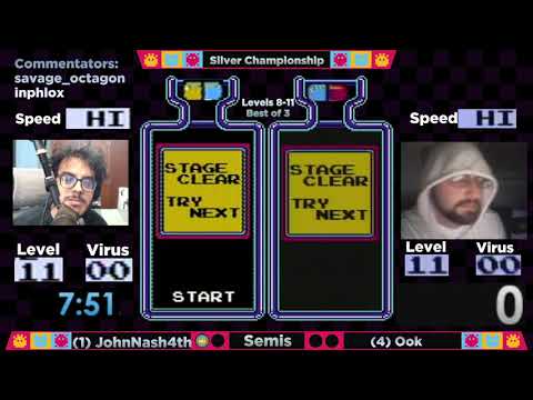 DrMC Speed Championships 2021 Silver Bracket - JohnNash4th vs. OokTheLibrarian - Semifinals