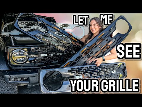 A Comprehensive Guide to Grille Upgrades & Accessories for Ford Bronco