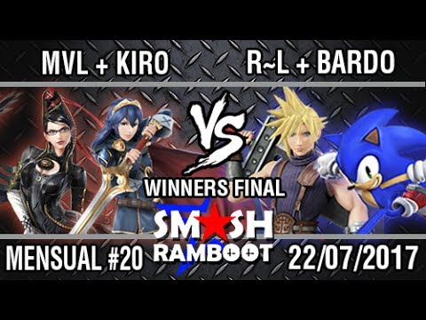 [SmashxRamboot #20] MVL+Kiro Vs. Robo~Luigi+El_Bardo Winners Final