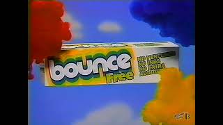 Bounce Free Dryer Sheets Commercial 1991