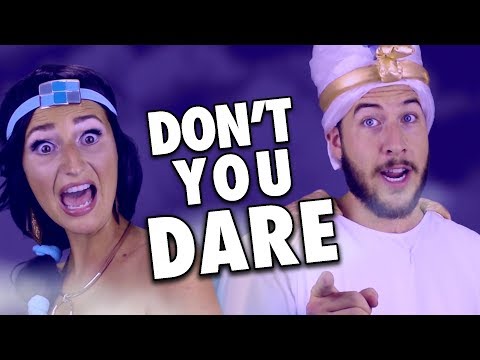 DON'T YOU DARE CLOSE YOUR EYES (Aladdin Parody)