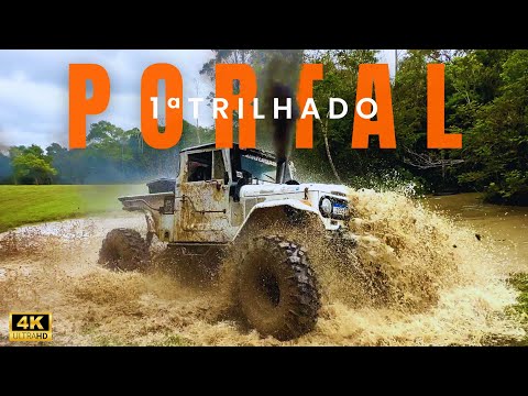 TRILHA DO PORTAL/ LAMA PRA TODO LADO EM BRAÇO DO TROMBUDO-SC #4x4 #offroad #mud #trilha
