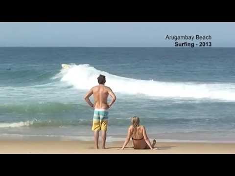 Arugambay Beach Surfing   2013