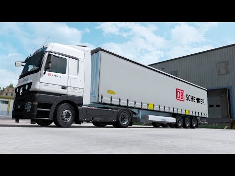 ETS2 1.30 Italia DLC Mercedes Actros MPIII Genova - Ancona