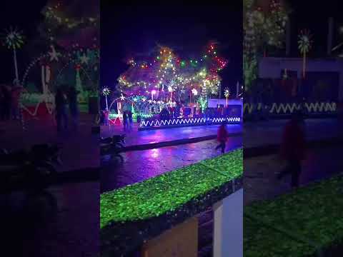 los Alumbrados Navideños dél Corregimiento la Granja de Ituango Antioquia diciembre 2025