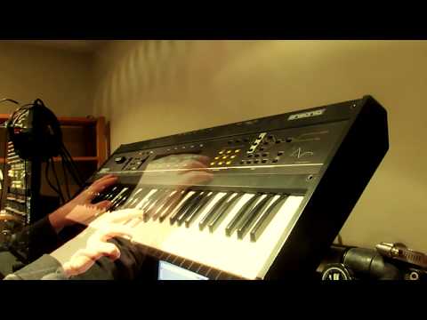 Ensoniq ESQ-1 replace battery + filter fix