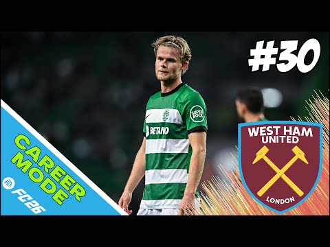 ULTRA REALISTIC FC26 CAREER MODE ! | WEST HAM | EP30 | SEASON 2 | ONE IN ONE OUT IN MIDFIELD