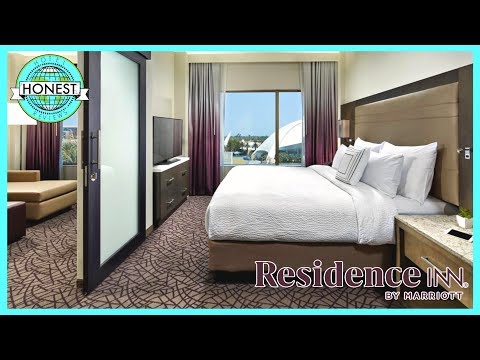 Residence Inn Anaheim Room Tour & Review - One Bedroom King Suite