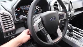 How to Use Power Tilt/Telescoping Steering Wheel on a 2016 Ford F-150 Platinum