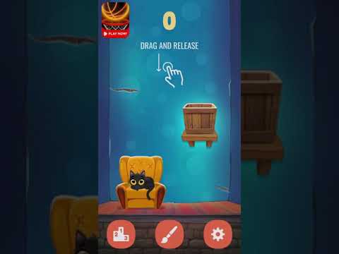 Kitty Jump! - Tap the cat! Hop it into the box! Video