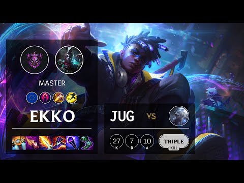 Ekko Jungle vs Volibear - EUW Master Patch 11.12