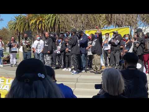 Speakers at Rise Up With Asians March & Rally