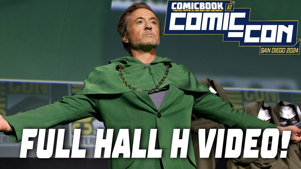 Robert Downey Jr DOCTOR DOOM Reveal! Full Video From Marvel Hall H! - YouTube