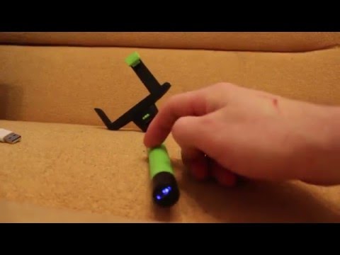 Селфи. Обзор 'как пользоваться моноподом KJSTAR Z07-5 (v2) c блютус кнопкой'.