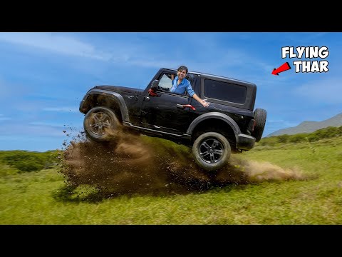 4x4 Flying Thar...Not For Sale...हाँ थार उड़ती है | Extreme Durability Test