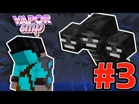 TheWindSword - Stuck in Wither Fight! | Vapor SMP #3