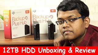 Best 12TB External Hard Disk That You Can Buy| Seagate Backup Plus Hub Unboxing & Review