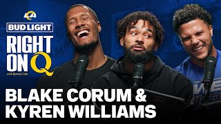 Kyren Williams & Blake Corum: Juking Defenders, Underrated RB Skills & More | Right On Q