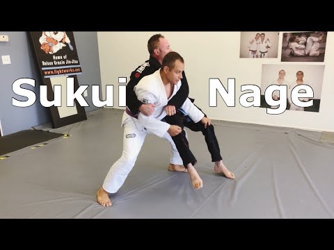 Sukui Nage Jiu-Jitsu Self Defense Throw Made Easy!