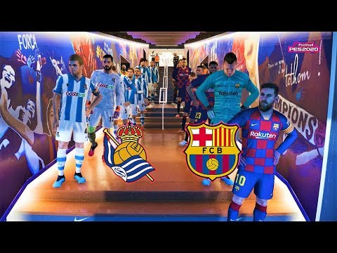 PES 2020 | Barcelona vs Real Sociedad | Match Gameplay