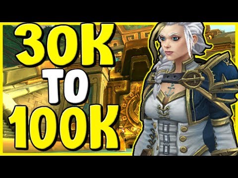 30k To 100k In One Week In WoW BFA 8.3 - Gold Making, Gold Farming