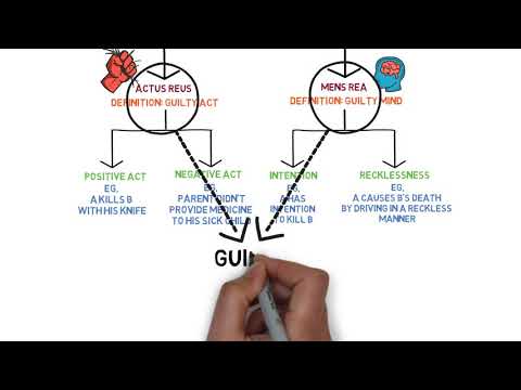 Criminal Law - Chapter 1: Actus Reus & Mens Rea (Degree - Year 1)