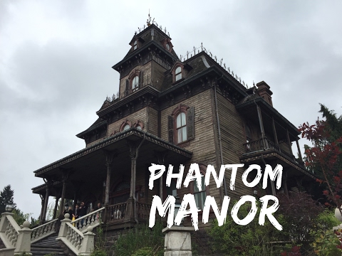 Phantom Manor Ride - Disneyland Paris - 2017 (Haunted Mansion)
