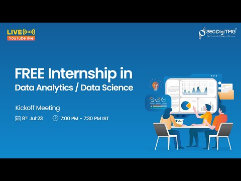 Free Data Analytics Data Science Internship | Batch 8 | 360DigiTMG