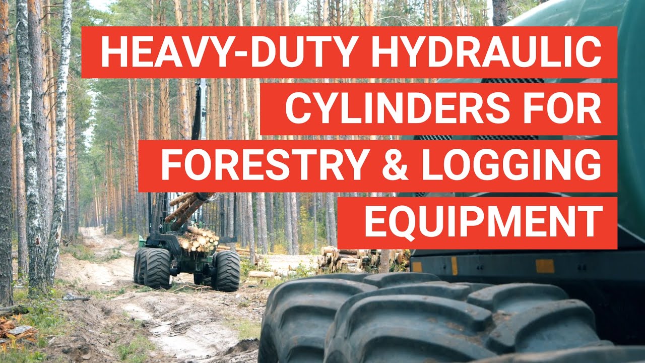 Heavy-Duty Hydraulic Cylinders for Forestry & Logging Equipment