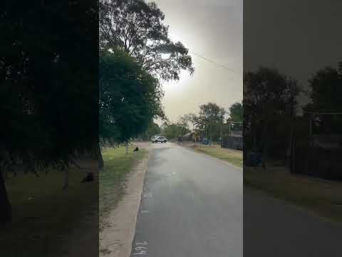 Nube de polvo argentino cubre al Uruguay #uruguay #canelones #argentina