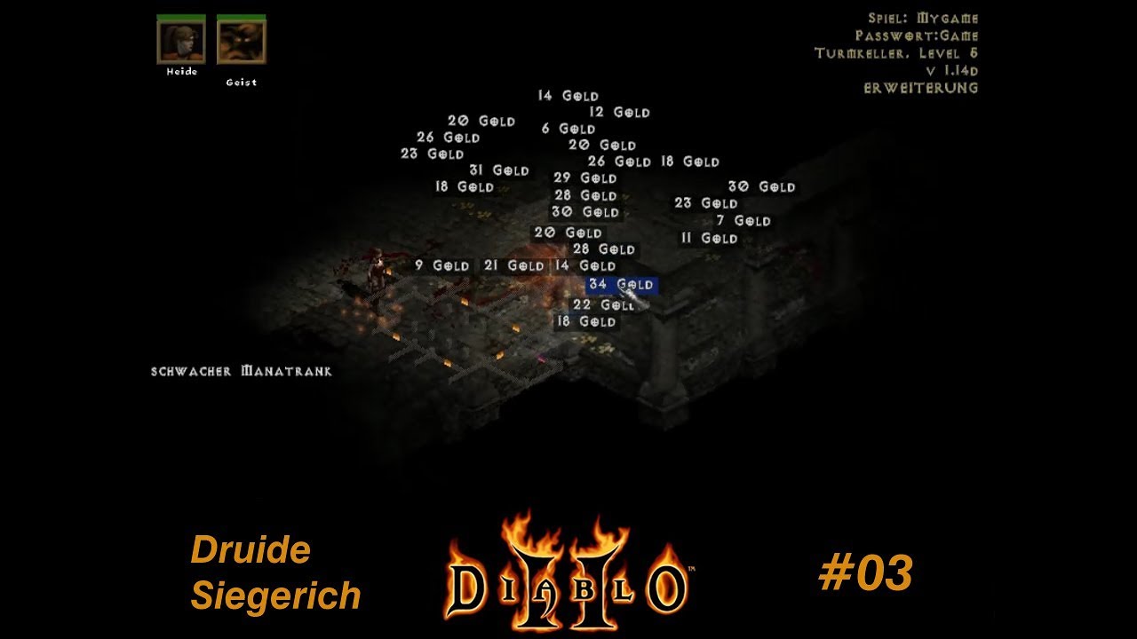 Lets Play Diablo 2 - gameplay 04 Hardcore