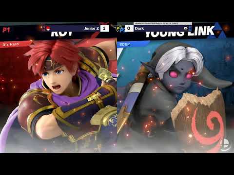 TJ 15 SSBU Winners Quarters - Junior Z (Roy) vs Dark (Young Link)