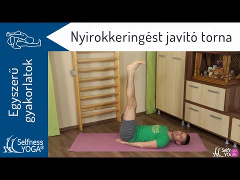 Nyirokkeringést javító torna, amely javítja a vénás keringést is, így visszérre is remek torna, jóga