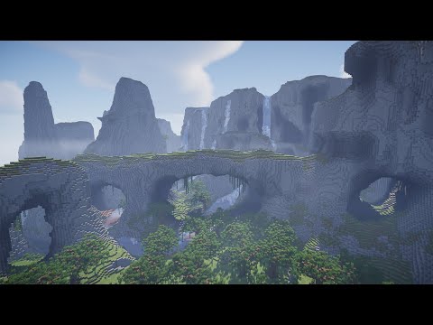 Amplified Terrain Transformation - Minecraft Timelapse [World Download]