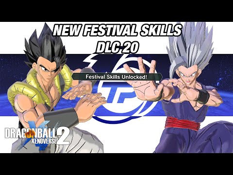 DLC 20 ALL NEW FESTIVAL SKILLS - Xenoverse 2 DLC 20