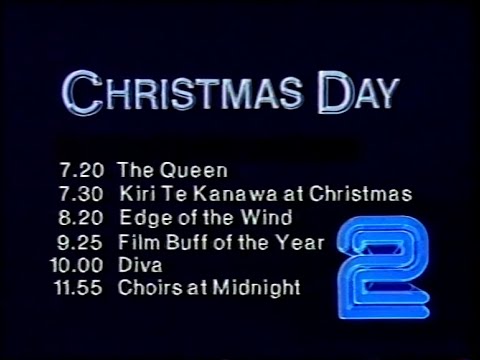 BBC2 continuity, Christmas Day 1985