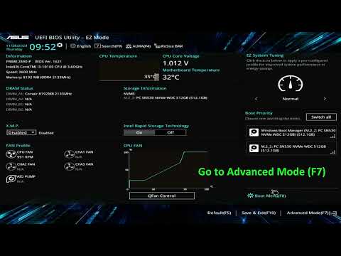 How to Enable Secure Boot | Bios Asus Prime