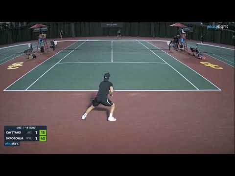 Eryn Cayetano v Andjela Skrobonja - USC v SDSU - 21.01.23