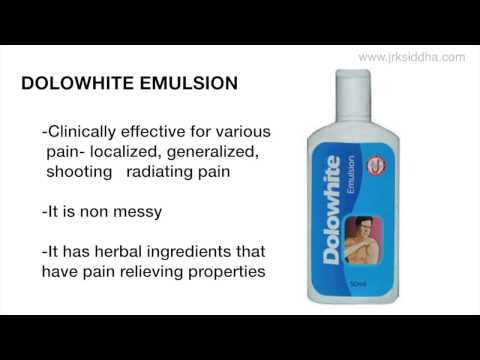 Dolowhite emulsion roll on, for personal, packaging size: 50...