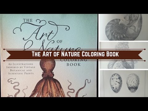 The Art of Nature Coloring Book