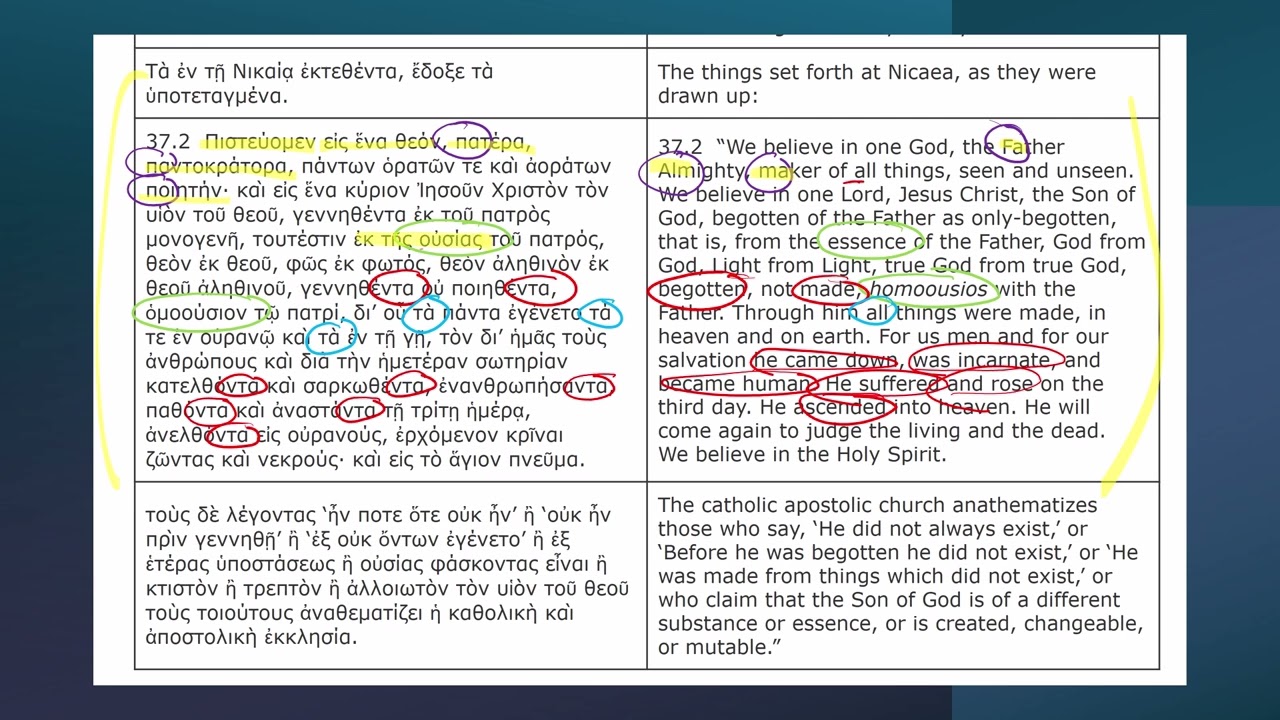 Nicaea Sings in Greek
