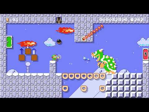 Link's Snowy Adventure by Vine - Super Mario Maker 2 - No Commentary 1bz