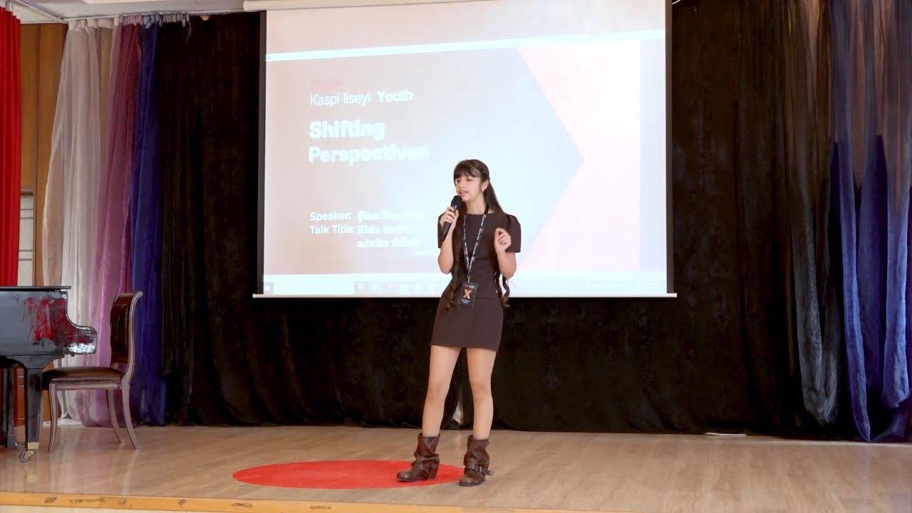 Kids understand more than adults think | Fatemehshina Raeisiandarvari | TEDxKaspi Liseyi Youth