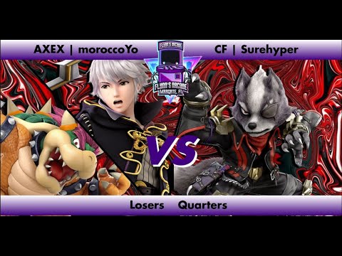 Flynn's Arcade 047 Losers Quarters  - AXEX | morrocoYo (Robin Bowser) Vs CF | Surehyper (Wolf) Ssbu