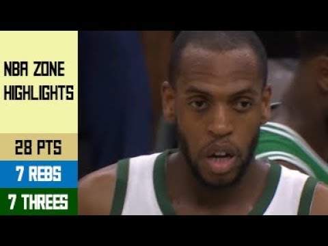 Khris Middleton Highlights vs Celtics SRG2 - 28 Pts, 7 Rebs, 7 Threes (30.04.19)