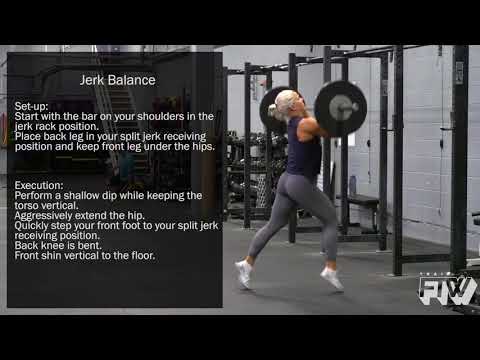 Jerk Balance - Weightlifting