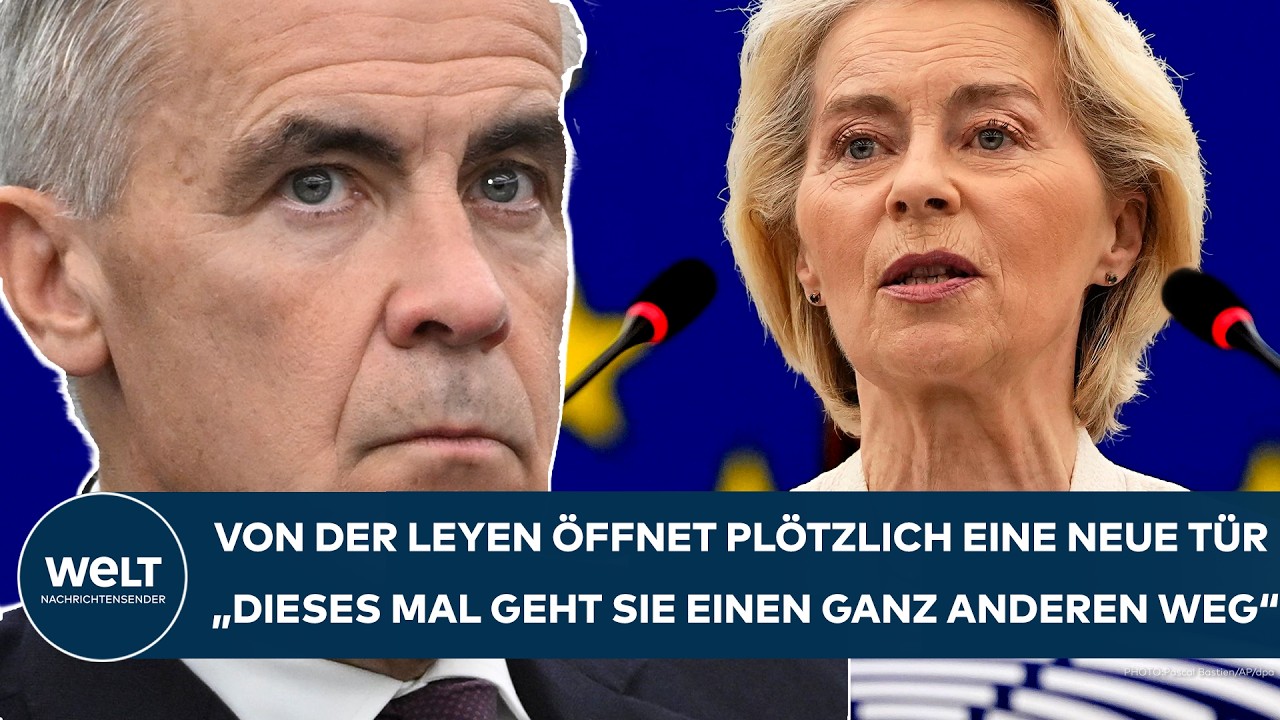 EU-REDE MIT SPRENGKRAFT: "Sie geht einen ganz anderen Weg" -  Ursula Von der Leyen sorgt für Wirbel